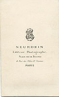 Revers fotografie společnosti Neurdein, 1832–1918