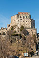 La Sacra di San Michele vista dal cosiddetto "Sepolcro dei Monaci"