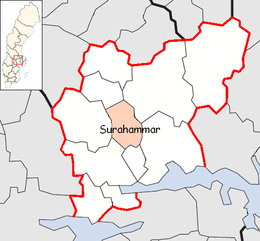 Surahammar – Localizzazione