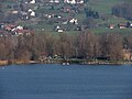 Auslikon and its Strandbad (lido) on Lake Pfäffikon shore