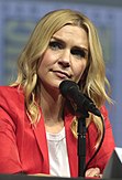 Rhea Seehorn at the 2018 San Diego Comic-Con International in San Diego, California.