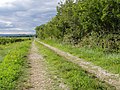 Via Agrippa bei Beaumont-Monteux (Département Drôme) nahe der Rhône-Strecke