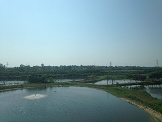 View near Huarong Town, Huarong