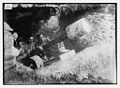 80 mm French mountain gun with a 59-kilogram (130 lb) air mine attached c. 1915