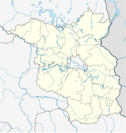 Friesack is located in Brandenburg