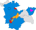 2019 results map