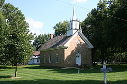 St. Peter's Episcopal Church in Grand Detour