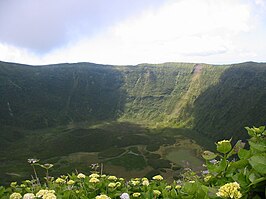 De caldeira van Faial