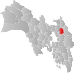 Ullensaker – Mappa