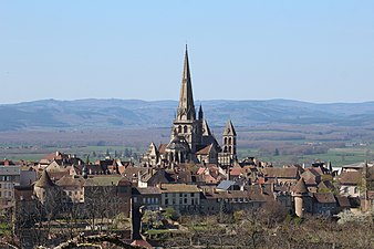 De kathedraal Saint-Lazare van Autun