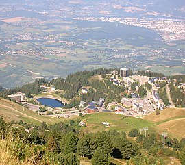 A general view of Chamrousse