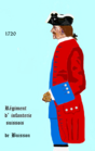 régiment du Buisson de 1720 à 1721