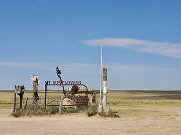 29. Mount Sunflower in Kansas