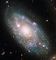 NGC 7320 imagée par le télescope spatial Hubble.