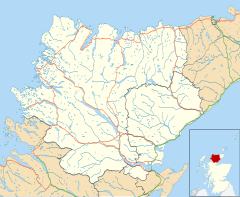 Skerray is located in Sutherland