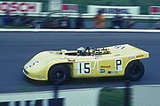 Hans Herrmann in de Porsche 908/03, Nürburgring, 1970