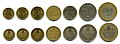 Tenge coins set