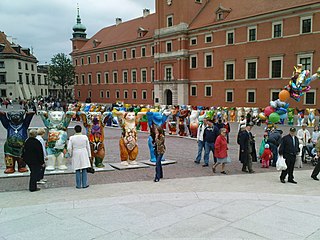 United Buddy Bears Varsova 2008.