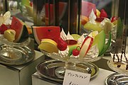 パフェの食品サンプル （大阪市）