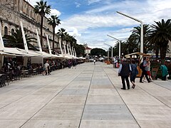 Promenáda Riva v centru města