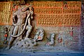 Naga (marked 15) in the Varaha panel at Udayagiri Caves