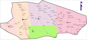 Map of Jarar Zone