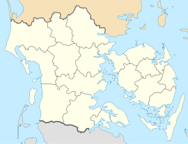 Middelfart is located in Region of Southern Denmark