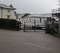 Entrance gates to the former Pontypool Park, now St Alban's Roman Catholic School