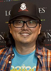 Joseph Kahn looking to the front.