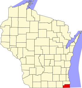 Koort vun Kenosha County