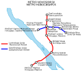 Plan du métro.