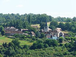 Skyline of Saint-Paul-la-Roche