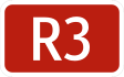 Expressway R3 shield}}