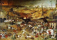 O triunfo da Morte, de Pieter Brueghel o Vello (1562).