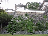 扇の勾配（姫路城石垣）