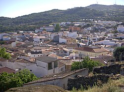 Skyline of Montánchez