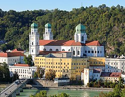 Skyline of Passau