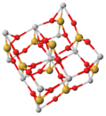 Unit cell of zircon