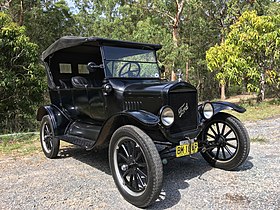 1925 års T-Ford Touring.