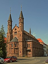 O.L.Vrouwekerk (1890), behorend tot het uit 1700 daterende Ursulinenklooster