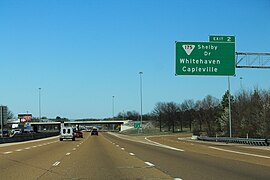 I-55 near exit 2