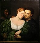 Paris Bordone: Venetian Lovers, c. 1525–1530