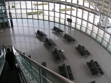 THSR Hsinchu Station waiting area