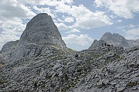 AL) in den Albanischen Alpen