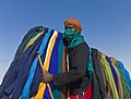 Turbanseljar ved Festival au Desert nær Timbuktu i 2012.