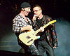 U2 guitarist The Edge and vocalist Bono