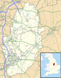 Worksop is located in Nottinghamshire