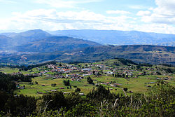 View of Tópaga