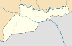 Kitsman is located in Chernivtsi Oblast