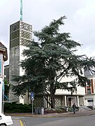 L'église paroissiale reconstruite par Louis Arretche.